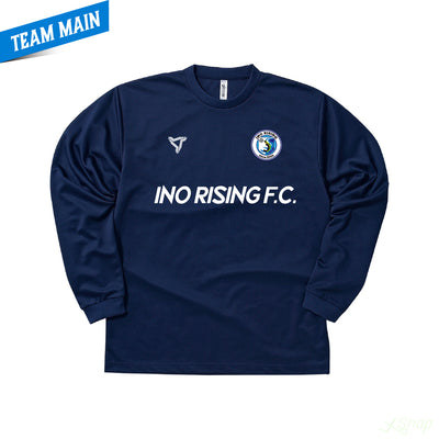 チームメインロングTシャツ/ネイビー