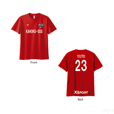 チームメインTシャツ(No.name)/レッド