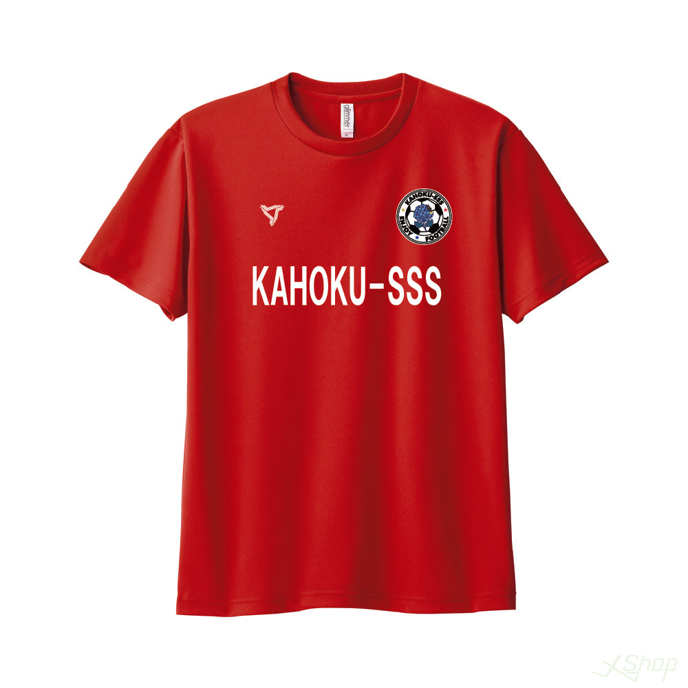 チームメインTシャツ(number)/レッド