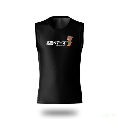 ノースリーブシャツ/ブラック