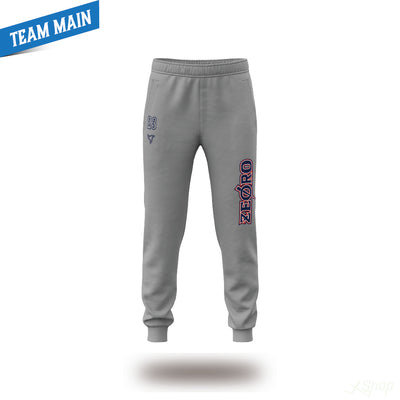 ボタン付きスウェットパンツ / 杢グレー