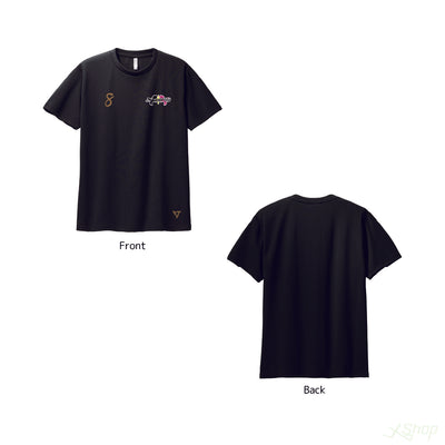 チームメインTシャツ/ブラック