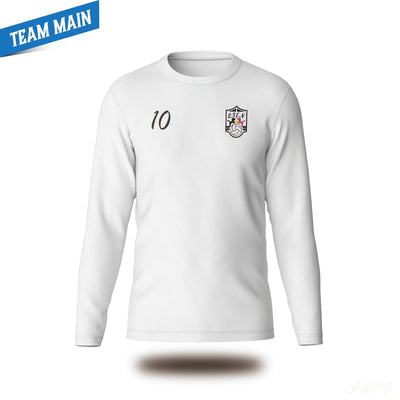 スポンサーロングTシャツ/ホワイト