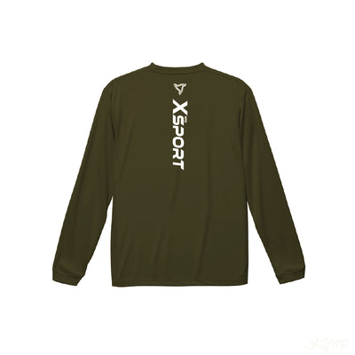 llamasコラボ長袖シャツ/アーミーグリーン