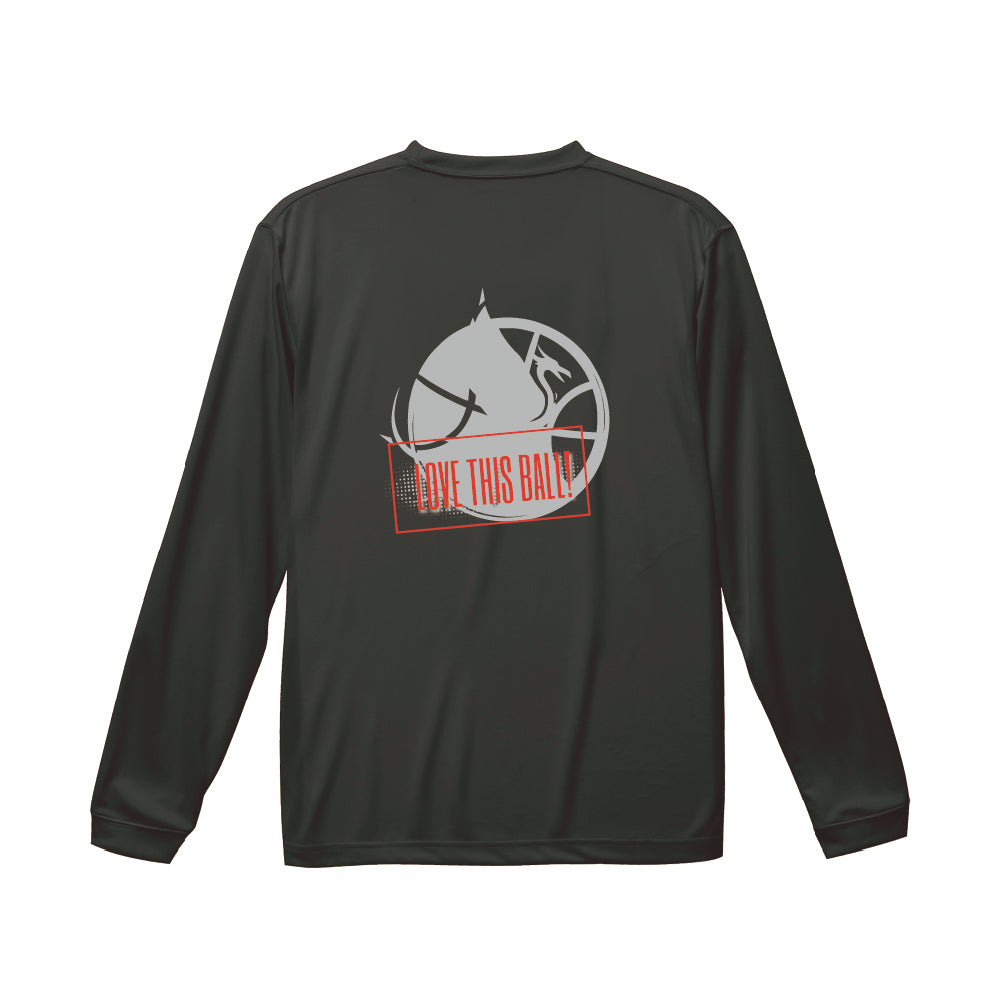 LOVE THIS BALL！ロンT/ダークグレー