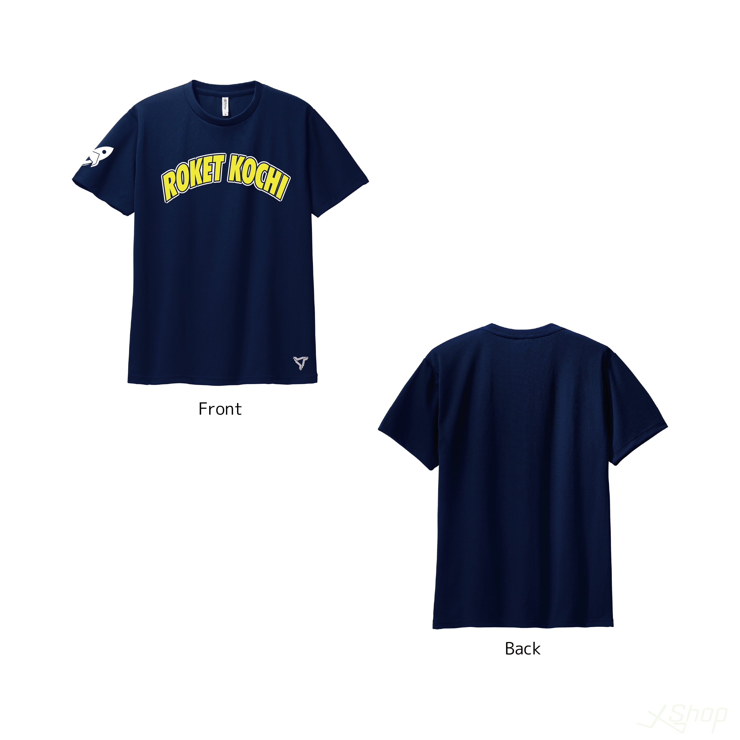 チームメインTシャツ/ネイビー