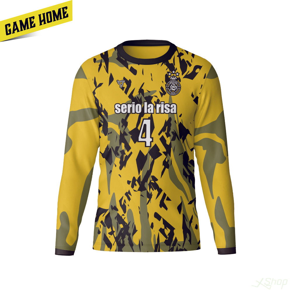 【HOME】GKユニフォームロング/イエロー