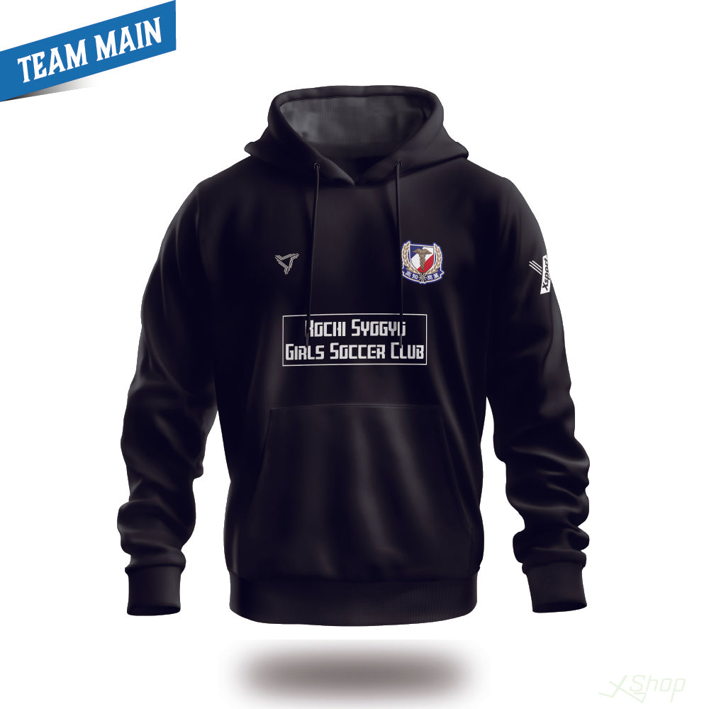 フロントロゴパーカー/ブラック