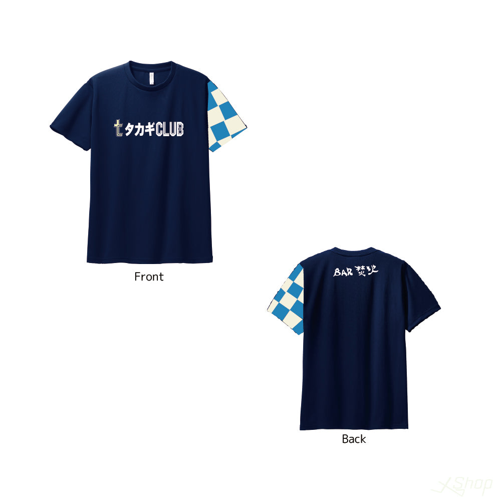 昇華プリントTシャツ/ネイビー