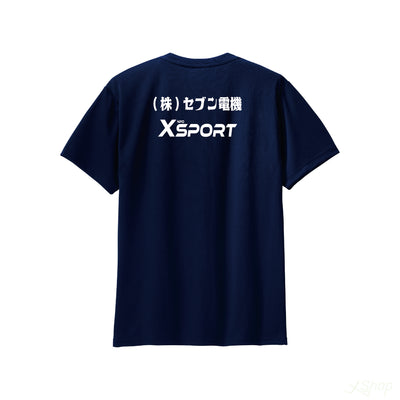 チームTシャツ(蛍光グリーン)/ネイビー