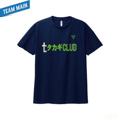 チームTシャツ(蛍光グリーン)/ネイビー