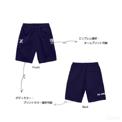 カスタムチームスウェットショーツ