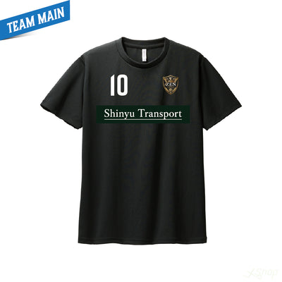 チームメインTシャツ/ブラック