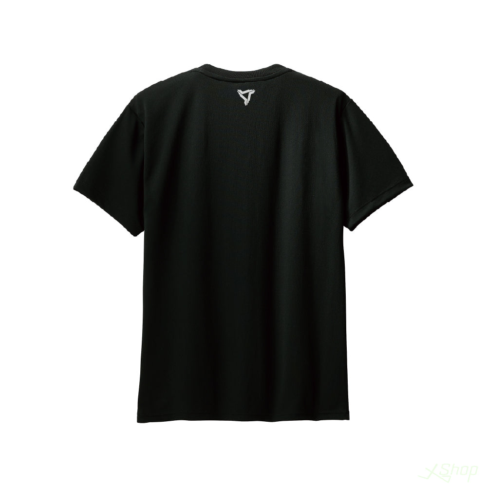 プリントTシャツ/ブラック