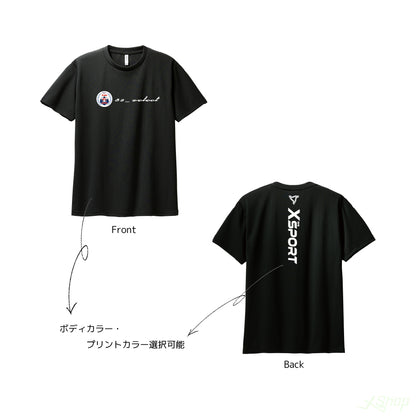 Xsport×82_selectコラボカスタムTシャツ