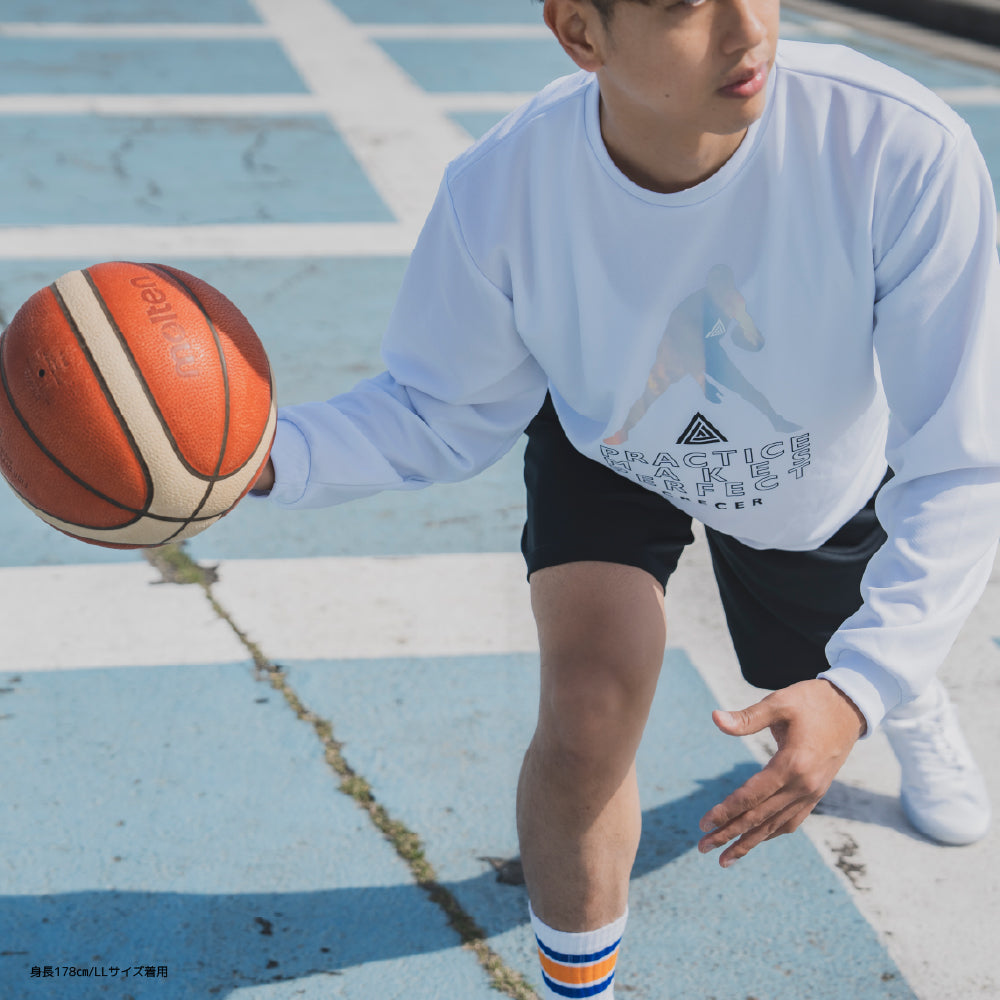 シルエットロングTシャツ-Sunset / ホワイト – エックスショップ