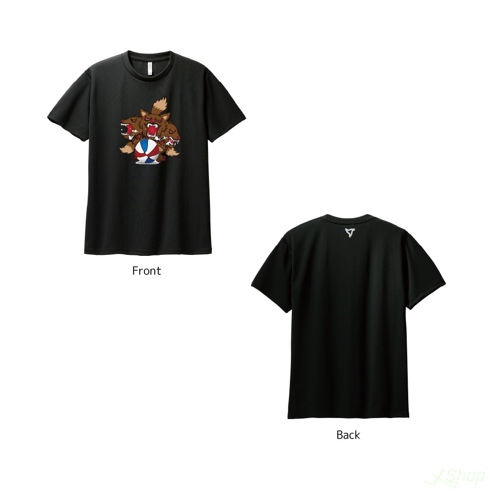 プリントTシャツ/ブラック