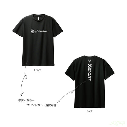 Xsport×南海中学校コラボカスタムTシャツ