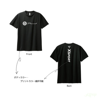 Xsport×ピエロコラボカスタムTシャツ