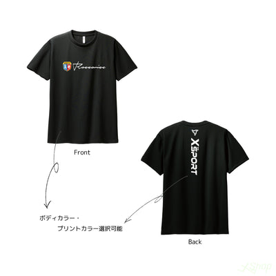 Xsport×ロッサライズコラボカスタムTシャツ