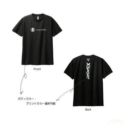 Xsport×ZEROコラボカスタムTシャツ